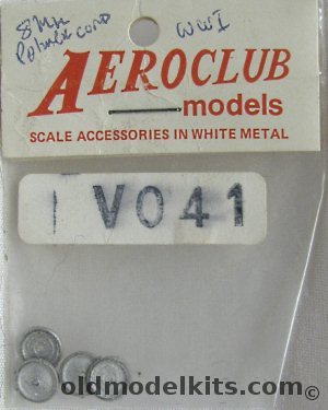 Aeroclub 1/72 (4) Palmer Cord Type WWI Wheels, V041 plastic model kit